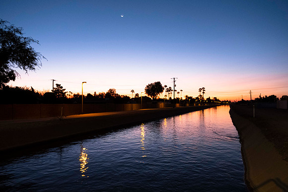 288 - Sunrise over a Canal
