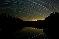 Star Trails at Knoll Lake