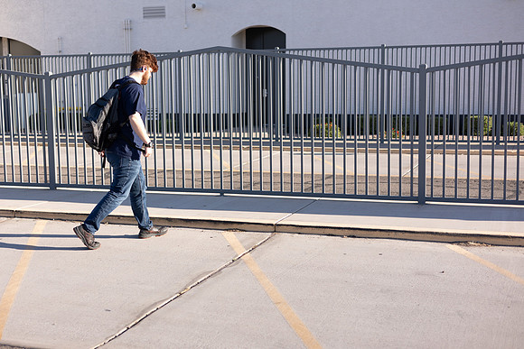 Last walk to class